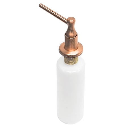 Westbrass Standard Soap/Lotion Dispenser in Antique Copper D217-11